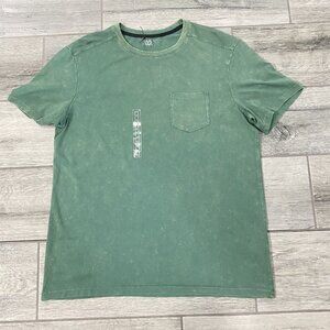 VRST Mens Essential Pocket Tee T-Shirt Serene Green S Small MSRP $35 NEW